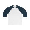 Divistrom Unisex 3/4 Sleeve Baseball Tee