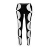 Women's  Leggings Black & White