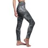 Divistrom Women's Grey & White Leggings
