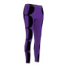 Divistrom Women's Dark Purple Leggings - Green