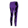 Divistrom Women's Dark Purple Leggings - Green
