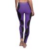 Divistrom Women's Dark Purple Leggings - Green