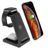 Fast Charger 3 in 1 Wireless Charger Station For iPhone 11 Samsung Apple Watch 5 4 3  Airpods Pro Charger Stand