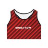 Divistrom Sports Bra Red