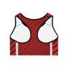 Divistrom Sports Bra Red