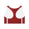 Divistrom Sports Bra Red