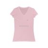 Women's Jersey Short Sleeve V-Neck Tee
