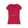 Women's Jersey Short Sleeve V-Neck Tee