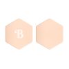 Sterling Silver Hexagon Stud Earrings