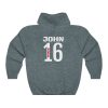Divistrom Unisex Hooded Sweatshirt - John 3:16