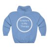 Divistrom Unisex  Hooded Sweatshirt (Scripture Is My Therapy)