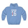 Divistrom Unisex Hooded Sweatshirt - John 3:16