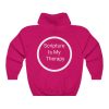 Divistrom Unisex  Hooded Sweatshirt (Scripture Is My Therapy)