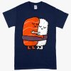 Heavy Cotton Hug T-Shirt - Cute Sushi T-Shirt