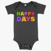 Baby Jersey Happy Days Onesie - Retro Onesie