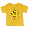 Baby You Tried T-Shirt - Gold Star T-Shirt - Graphic T-Shirt