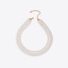 Multilayered Pearl Necklace