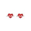 Heart Stud Earrings