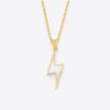Lightning Pendant Necklace