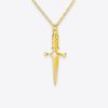 Minimalistic Knife Pendant Necklace
