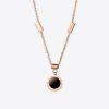 Clock Pendant Necklace
