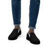 Mens slip on canvas shoes black front 699ff302c4fbb.jpg